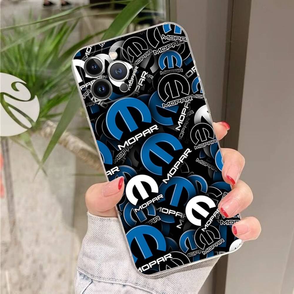 M-MOPAR Magnetic Wireless Phone Case For IPhone 17 16 15 14 13 12 11 Pro Max 13 12 Mini 17Air 16e Clear Cases