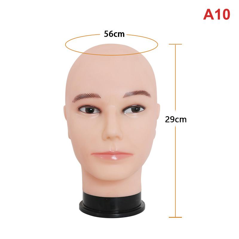 Hair Training Head Female Male Headdoll Mannequin Head Training Head For Wig Making Hairdresser Hairstylist Practice