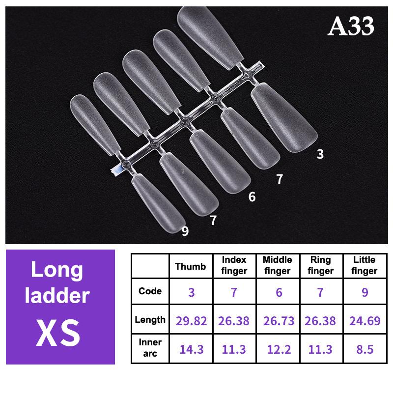 100Pcs/Box False Nails Transparent Press On Nails Coverage False Nails Tips Short Shaped Water Drop Full Sticker For Nails