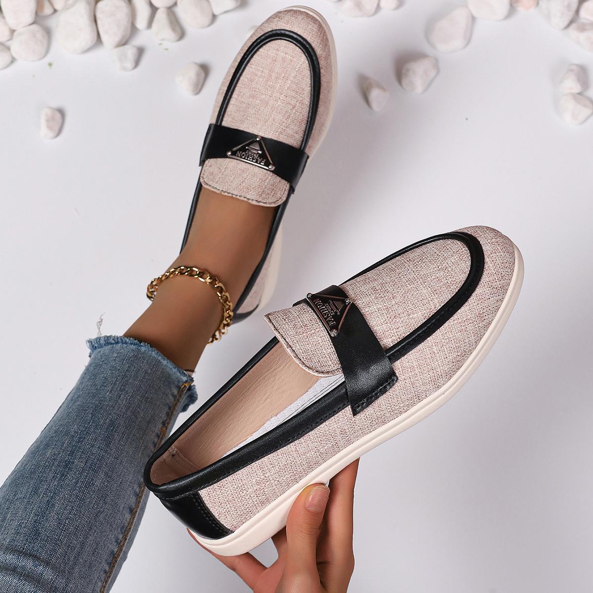 

Осенние женские туфли на плоской подошве, большие размеры, холщовые мокасины, повседневная обувь для женщин, прогулочная обувь, кроссовки для активного отдыха, женские туфли на плоской подошве 43