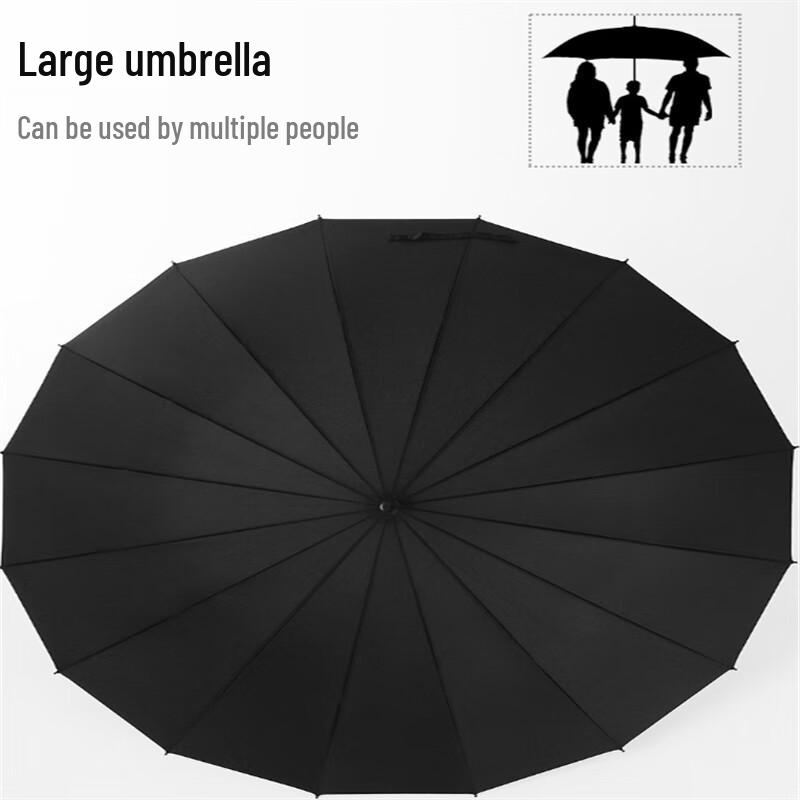 Large Long-Handled Windproof Umbrella