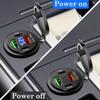 Digital Display Power Adapter Fast Charging Power Supply Portable Vehicle USB Charger  Truck