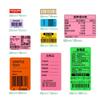 500/800PCS Multicolor Self-adhesive Label 40*30mm 40*60mm Label Sticker Thermal Paper  Supermarket