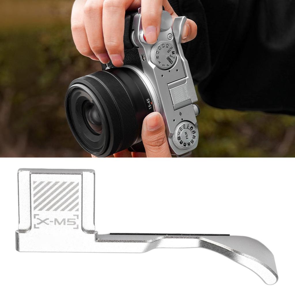 Daumengriff mit Blitzschuhabdeckung für XM5 Kamera Anti-Rutsch Aluminiumlegierung Daumen Hoch Handgriff mit Auslöser Fotografie Zubehör