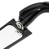 2PCS Motorcycle Mirrors Modified Wind Wing Adjustable Rotating Rearview Mirror For YAMAHA R6 1999-2011