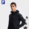 Fila Explore Series Fashion Casual Simple Comfortable Sports Long Sleeve Jacket Men Jacket Deep-Black A11M527709F-BK