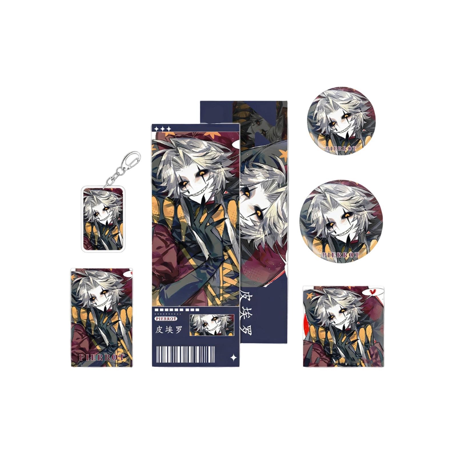 

Game Peripheral Keychain, Postcard, Small Card Set Gift One Size