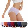 Women's Mid-Waist Plus Size Menstrual Underwear - Breathable & Absorbent