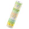SEWACC Easter Masking Tape Set Washi Paper Stickers Spring Bunnies Decorative Adhesive Tape DIY Assorted Colors 5m Length x 15mm Width Perfect for