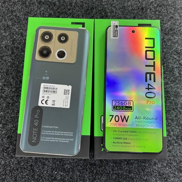 Smartphone Note 40 Pro: 24G+256GB 5G Android Phone with MediaTek Chip