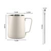 12/350ml Milk Frothing Pitcher Espresso Coffee Steaming Decorative Art Pen Stainless Steel