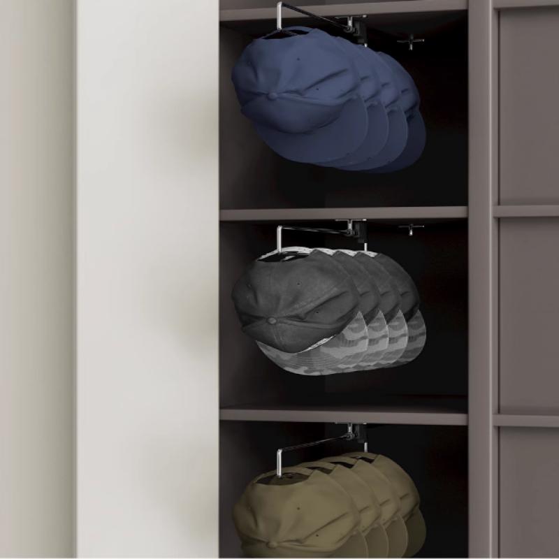 Clothes Storage Rod Adjustable Foldable Metal Hanging Rail For Wardrobes Space-Saving Organizer Drying Racks