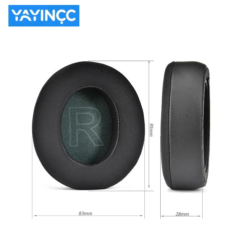 Replacement Earpads for Anker Soundcore Life Q20 Q20+ Q20I Q20BT Headphones Mesh / Ice Gel / Leather Ear Cushion With Buckle