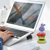 Solar Powered Dancing Toys Bunny Shaking Doll Toy Decoration Rabbit Solar Dancing Bobble Shaking Head for Car Office Desk Party