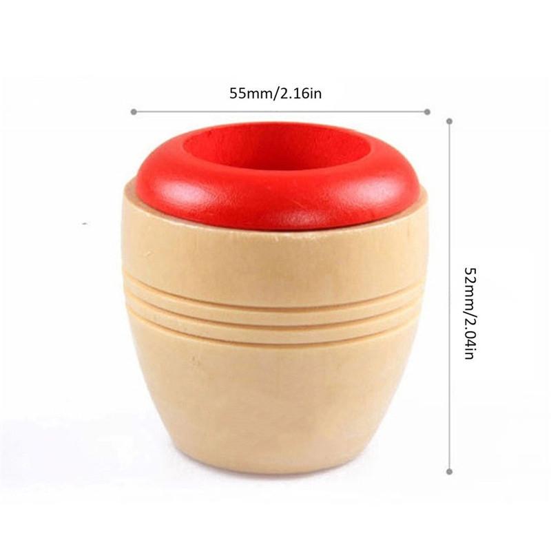 Детский забавный вращающийся деревянный калейдоскоп-головоломка для раннего образования — фото 4