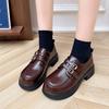 Mary Jane women's shoes British style small leather shoes 2025 autumn new single shoes college style Japanese jk platform shoes