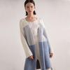 Playa Women's Gradient Long Sleeve Knitted Cardigan for Spring/Autumn 2025