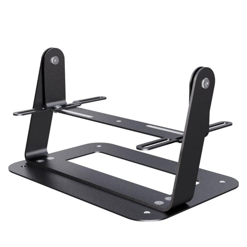 Tabletop Projector Holder Stand with 360Degree Flexible Adjustment and Metal Projector Desk Bracket Safe чёрный