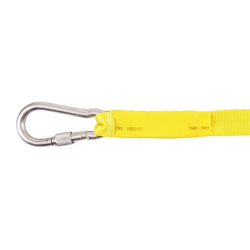 652F Steel Hook Safety Belt 180cm Not Fall Harness Lightweight Steel Climbing Rope for Outdoor Activity & Roofing Job