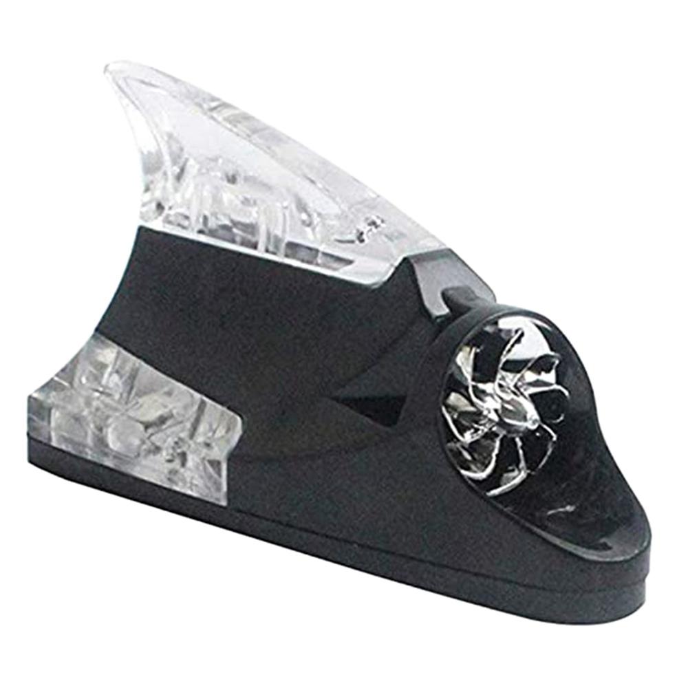 A16P-Creative Wind Power LED Light Atmosphere Light Shark Fin Antenna Warning Flash Lamp Car-Styling Exterior Accessories