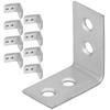 Carpenter's Angle, Construction Connector, Steel, Galvanized, 30X30X17 Mm, 100 Pcs