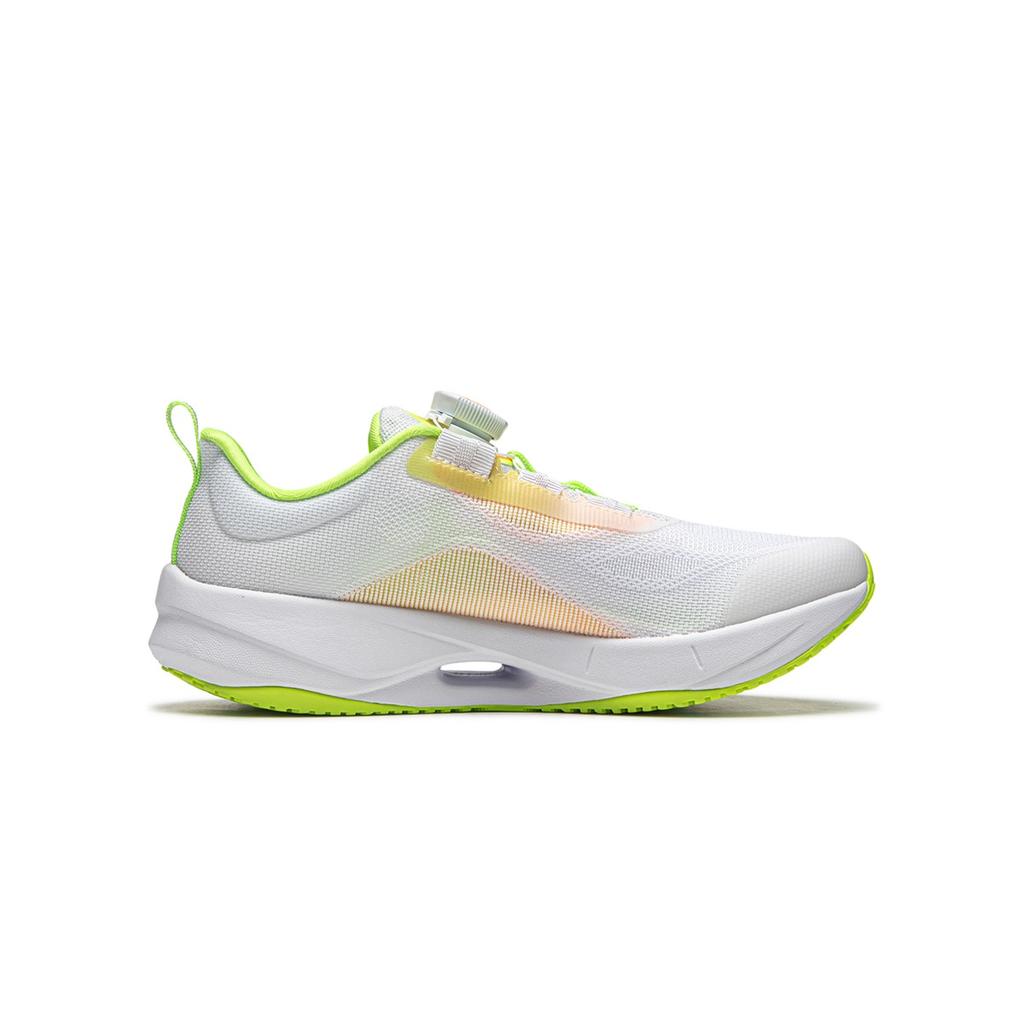 Li Ning Kids Lightweight Running Shoes Kids Sneakers Yellow White YKFU012-11
