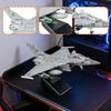 1:72 French Fighter Jet Model Quick Build with Stand Ornament Plane Airplane Toy for Bar Office Home
