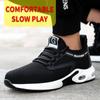 Fashion Steel Toe Safety Shoes Men Women Security Protection Work Shoes Lightweight Safety Boots Air Cushion Indestructible Shoes