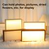 DIY Light-up Empty Frame Double-sided Display Custom Photo Light-up Picture Frame Popular Gift Decoration