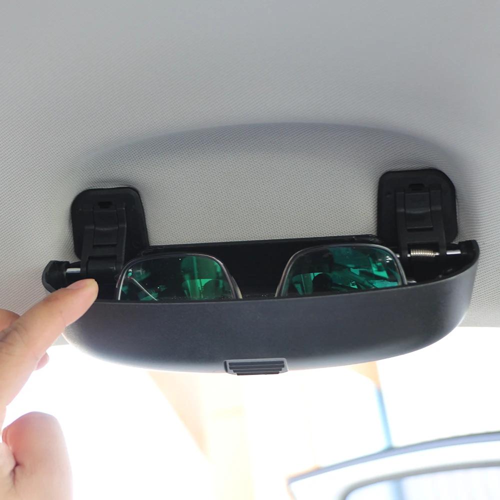 New Car Glasses Holder Sunglasses Storage Box Case for VOLKSWAGEN VW T-ROC TROC 2018 2019 2020 2025 2025 2025 2025 Accessorie