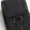 Double Layers Mobile Phone Pouch Large Capacity Phone Belt Hanging Pouch Phone Belt Clip Bag  Men