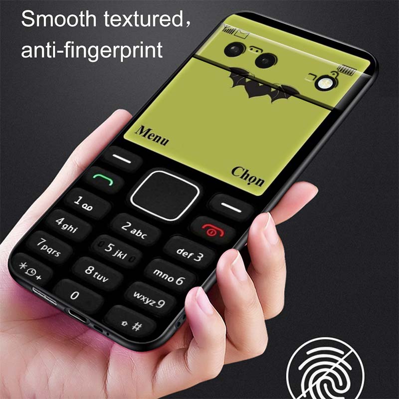 Luxury Vintage Phone Pattern For Google Pixel 10 9a 9 8A 8 7 7A 6 6A Pro XL 2024 5G Black Soft TPU Silicone Phone Case
