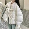 New Design Sense Age-reducing Large Lapel Down Jacket Women's Short Jacket Versatile Bread Jacket Women's First-hand Supply