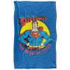 Superman Man Of Steel Soft Touch Blanket