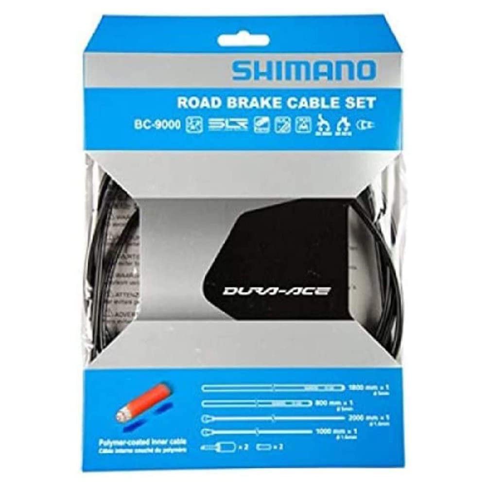 

Shimano Brake Cable Polymer Y8YZ98010 Set, Coated, BC-9000, Black, чорний