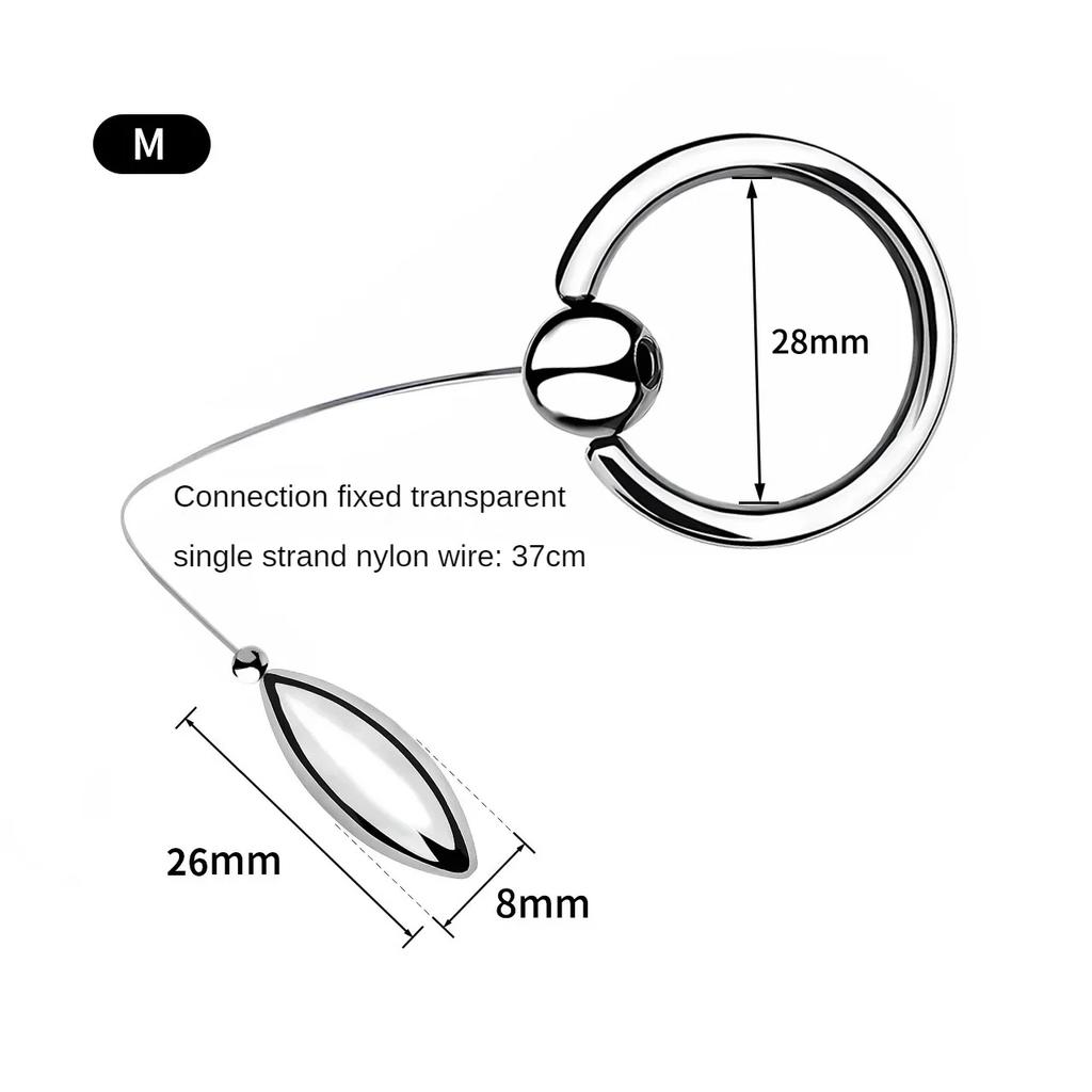 Stainless Steel Urethral Stimulator Penis Plug Urethra Massager Male Masturbator Sounding Toys For Adults Sex Orgasm Men Gay