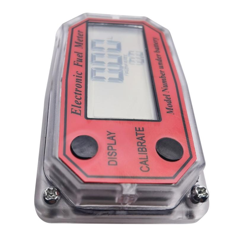Digital for Turbine Flow Meter Digital LCD Display Oil Fuel Flowmeter Measure Die sel Kerosene Gasoline Meter Display Ch