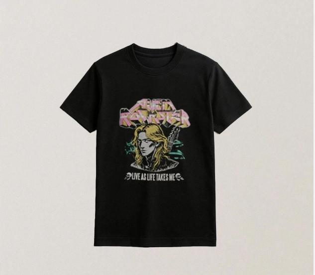 Alien Rock Star Shirt 2025 Hot Trending TRENDING 2025 TRENDING Unisex T-Shirt S