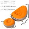 Inflatable Lazy Sofa – Foldable Reclining Chair with Footrest, Outdoor Plush Lounge, Combined Modular Sofa for Camping & Home