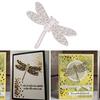 Dragonfly Cutting Dies Scrapbooking Stamps Embossing Paper Cards Border Templage Punch Stencil DIY