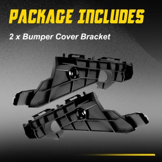 2X Front Bumper Cover Retainer Support Bracket For 2014-16 Lexus IS300 IS350 EXV