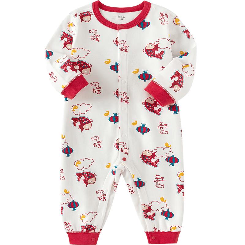 Balabala Baby Spring Long-Sleeve Romper
