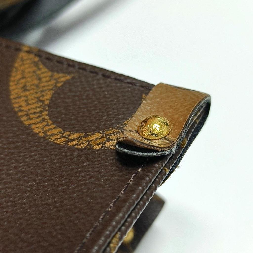 [Použité] Louis Vuitton Onthego MM 'Hnědá Giant Monogram/Hnědá Monogram Reverse Canvas' - Dobrý stav #1JJY6YW