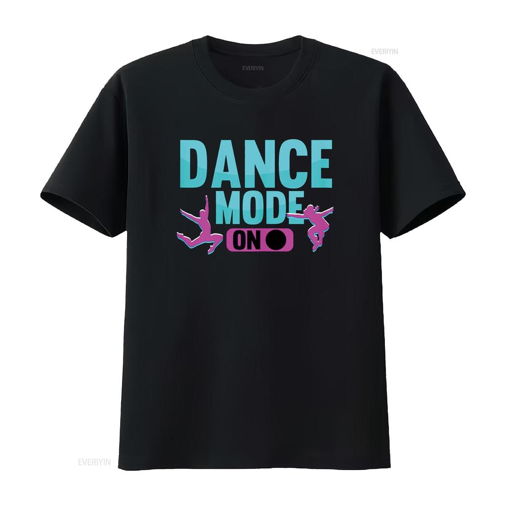 Lustiges Tanzendes Tanzmodus auf Ballett Hip Hop Tänzer T-Shirt vintage Gewaschen Grafik Streetwear Vielseitige Designer Kleidung Weich