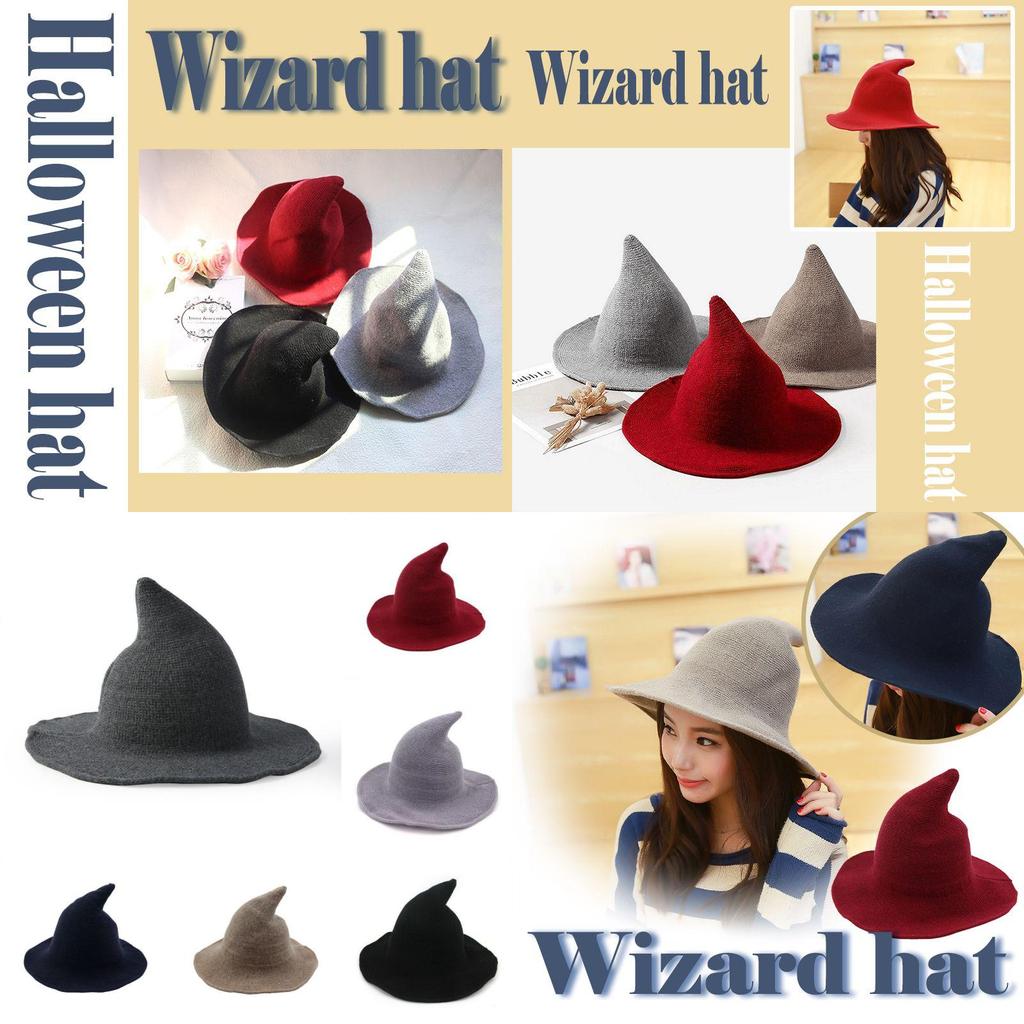 Unique Women's Halloween Witch Hat Featuring A Modern Wide Brim For Stylish Looks