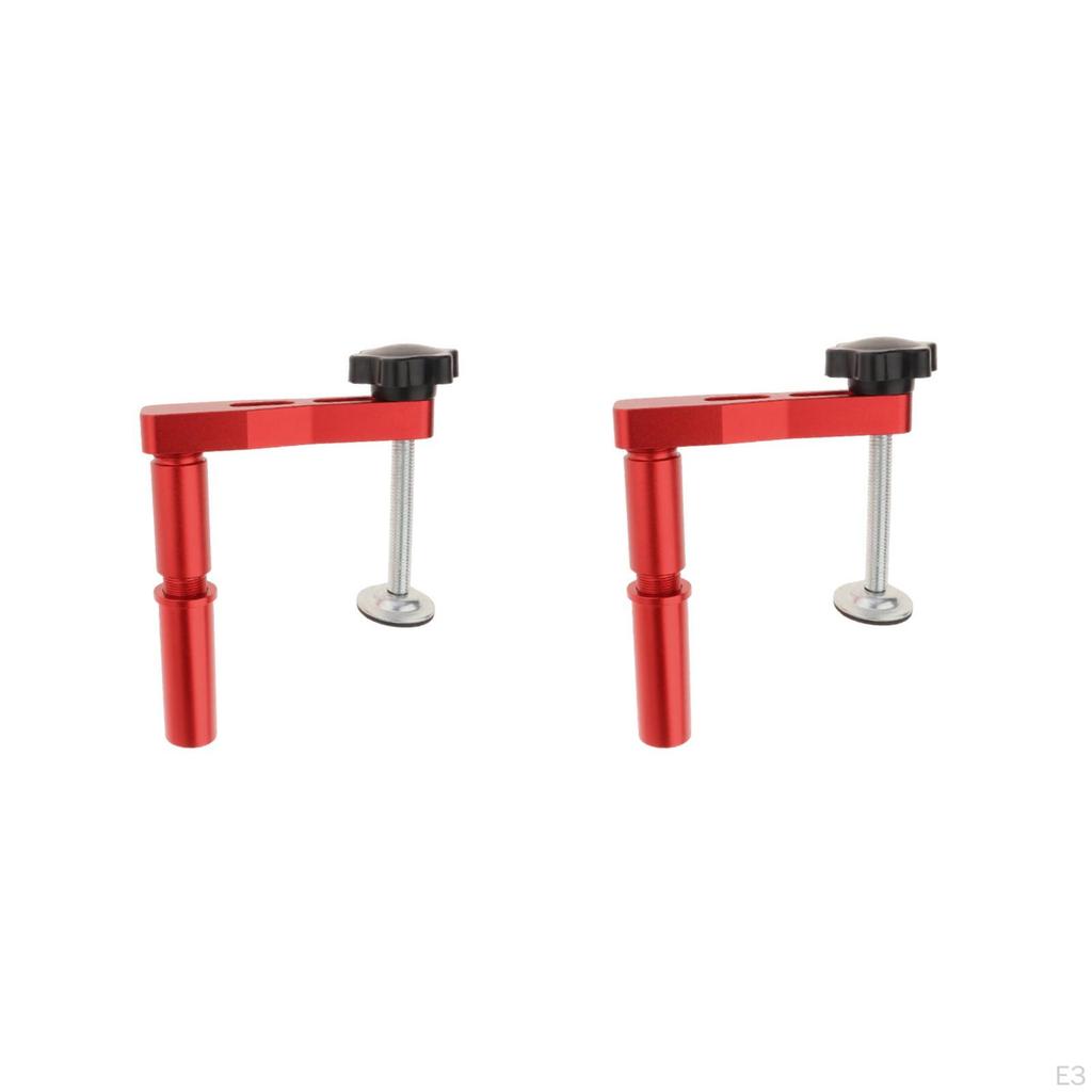 Woodworking Clamp for Desktop, Hold Down Tool, Aluminum Alloy Clip Wood Projects