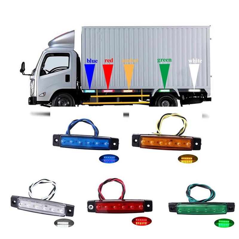 Buses Lorries Car Truck Rear Lights Trailer Pod LED Lights Underglow Neon Lights Car Decoration Lights Led Under Glow Lights