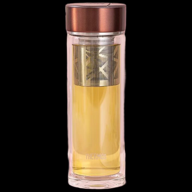 Термос двойной стенки insulated glass mug 400мл
