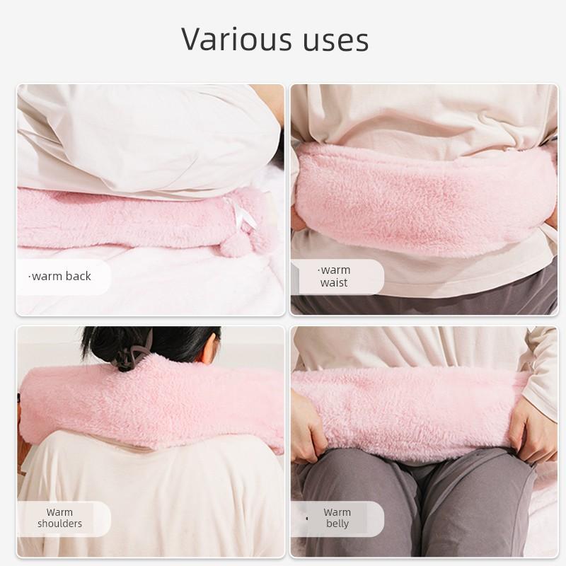 Extra-Long Hot Water Bottle for Filling with Water, Large Size, Foot Warmer, Bed Warmer, Winter Long-Type Super Long Hot Water Bag
