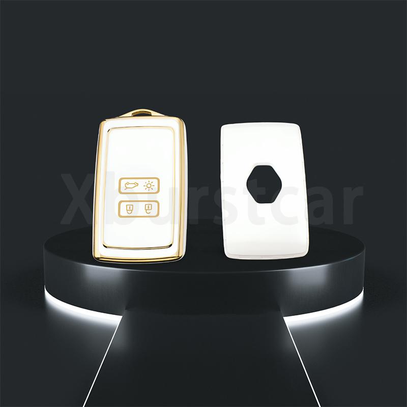 Tpu Car Key Cover Shell For Renault Captur Koleos Kadjar Zoe Arkana Espace Clio Megane Grand Scenic Sandero Dacia Duster Card